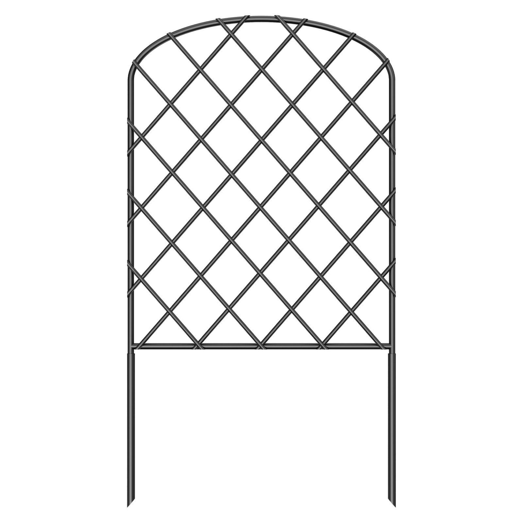 NEX™ Metal Rhombic Pet Guard & Garden Stake Fence